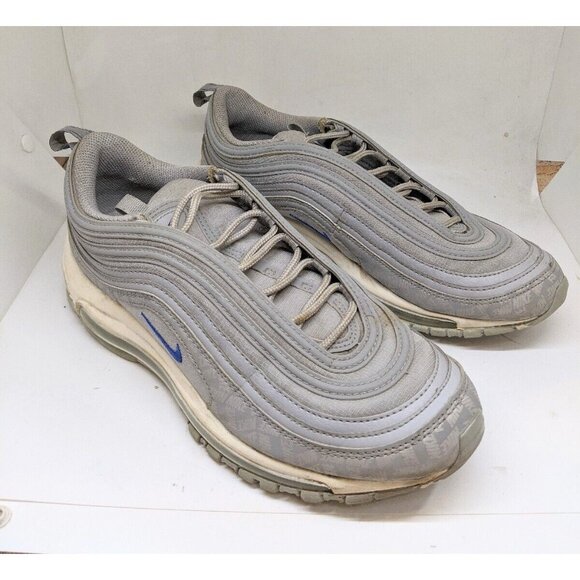 Nike Air Max 97 Wolf Grey Low Top Reflective Running Shoes BQ3165-001 M 9 - Picture 1 of 12